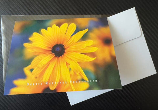 Black-Eyed Susan Notecard – Cheyenne Botanic Garden, Wyoming