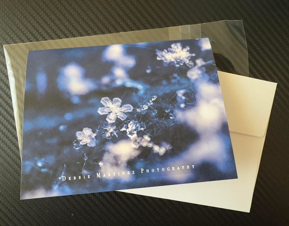 Snowflake Crystal Notecard – Cheyenne, Wyoming