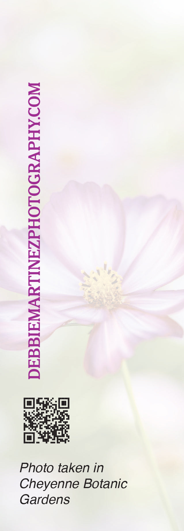Allow Your Next Chapter to Blossom Bookmark – Cheyenne Botanic Gardens, Wyoming