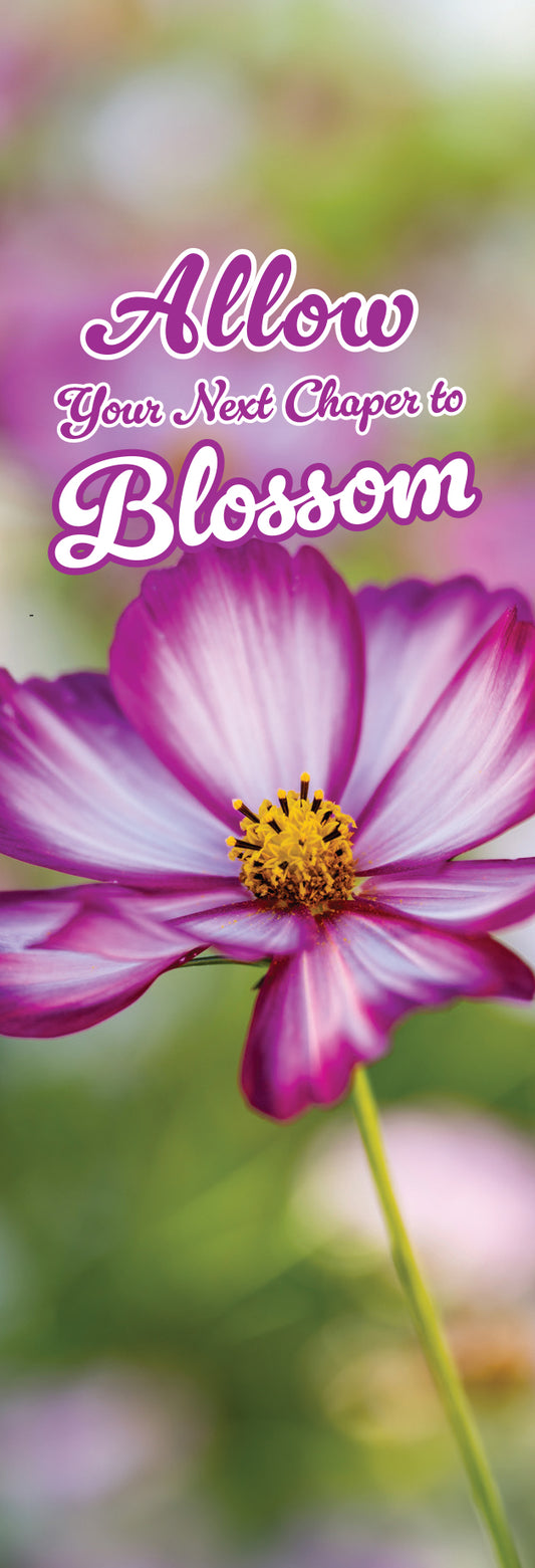 Allow Your Next Chapter to Blossom Bookmark – Cheyenne Botanic Gardens, Wyoming