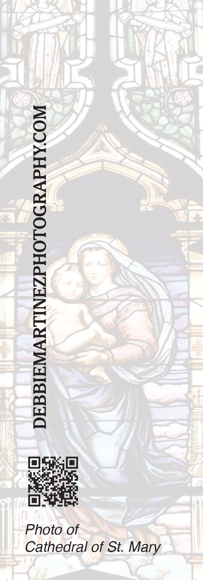 Cathedral of St. Mary Stained Glass Bookmark – Cheyenne, Wyoming
