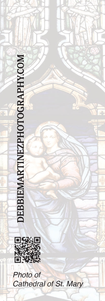 Cathedral of St. Mary Stained Glass Bookmark – Cheyenne, Wyoming