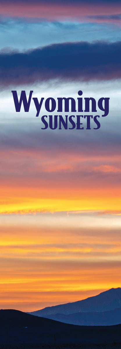Wyoming Sunsets Bookmark – Cheyenne, Wyoming