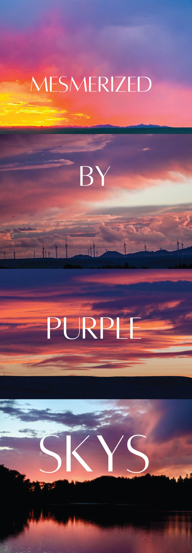 Mesmerized by Purple Skys Bookmark – Cheyenne, Wyoming