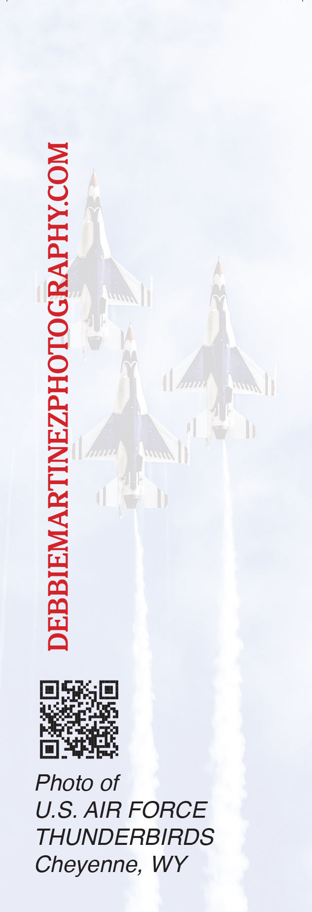 One More Page Thunderbirds Bookmark – Cheyenne, Wyoming