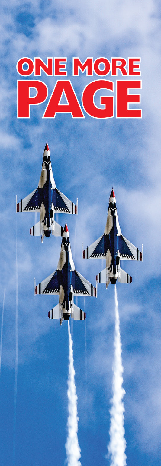 One More Page Thunderbirds Bookmark – Cheyenne, Wyoming