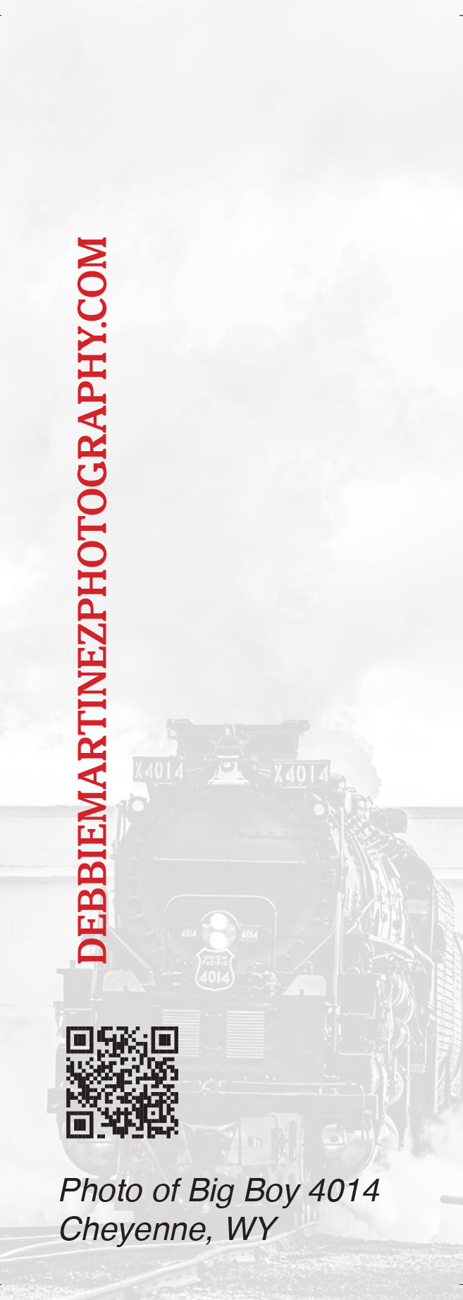 Reading Makes Me Lose Track of Time Big Boy 4014 Bookmark – Cheyenne, Wyoming